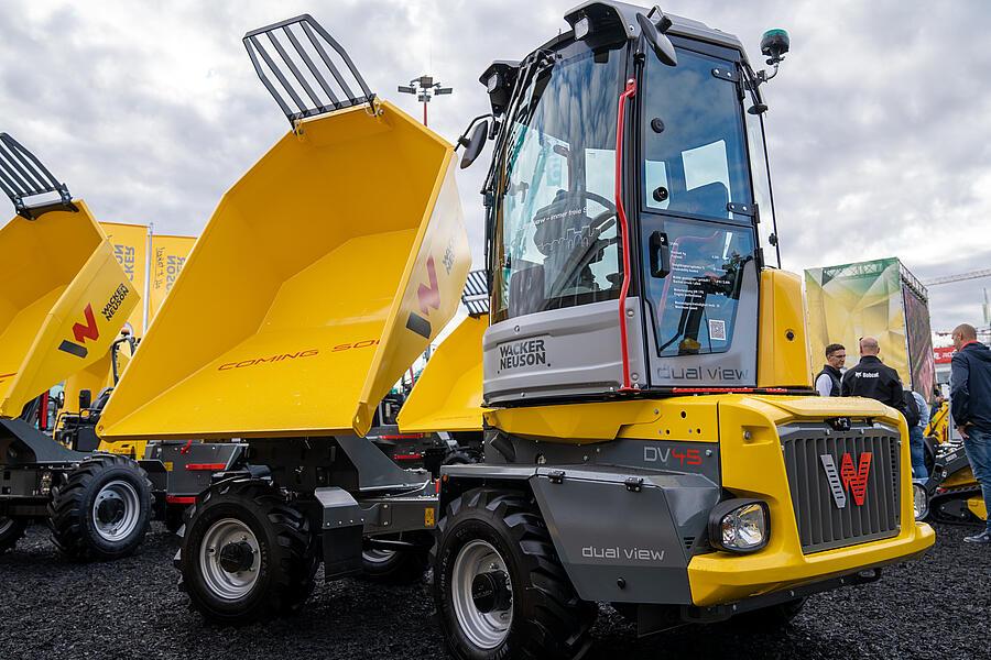 Dual View Dumper DV45 na veľtrhu Bauma 2022