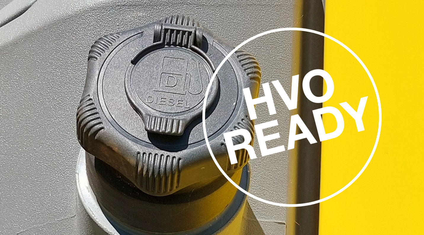 Detailný záber na uzáver palivovej nádrže