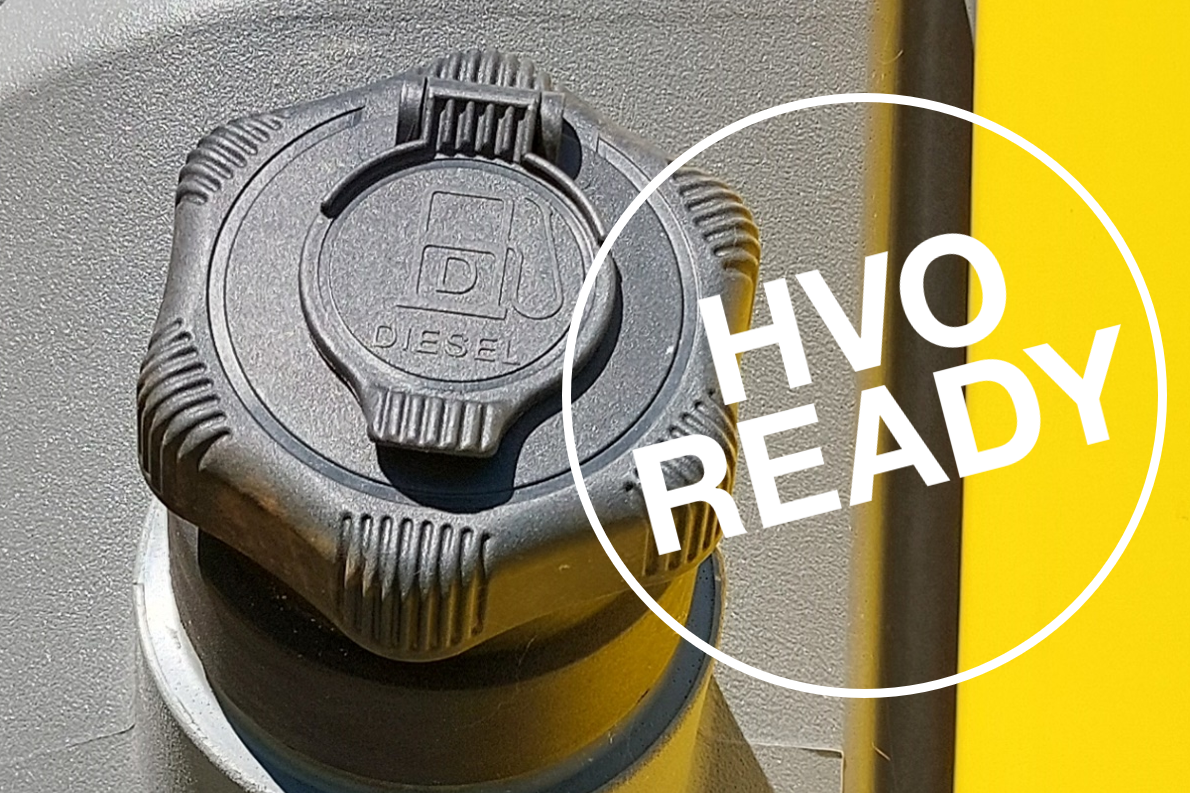 Detailný záber na uzáver palivovej nádrže